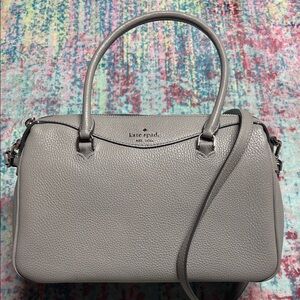 Kate Spade Light Gray Satchel